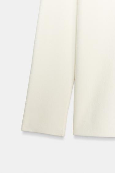 PULL EN MAILLE OFF SHOULDER - Blanc de Zara - Image 9