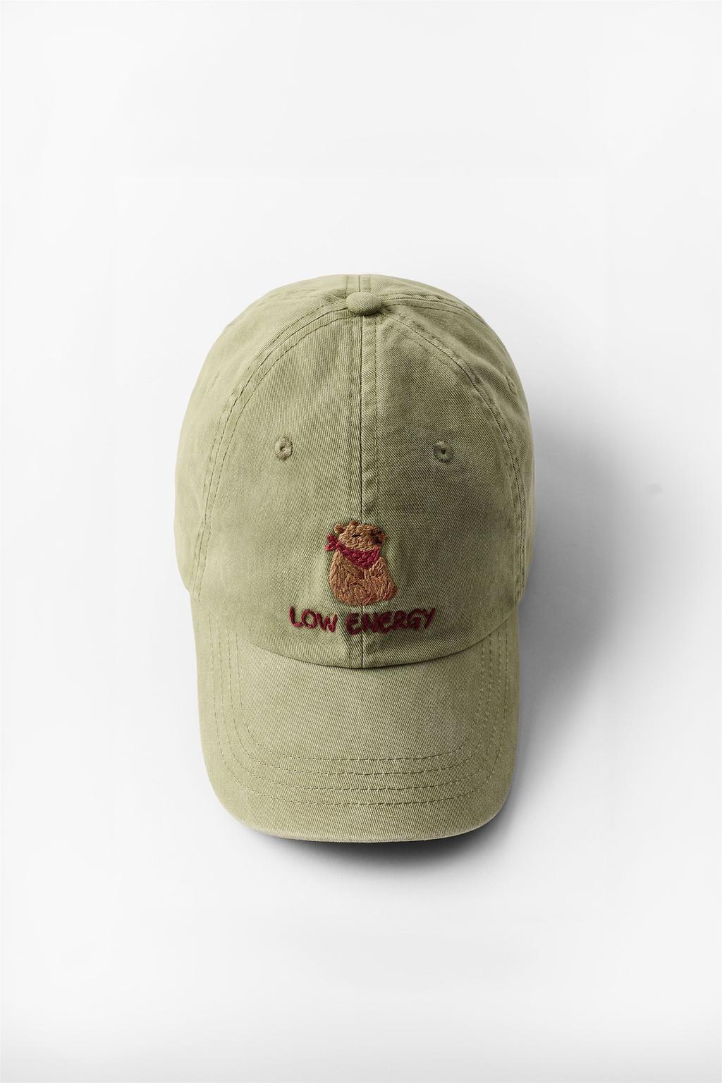 CAPYBARA EMBROIDERED TWILL CAP