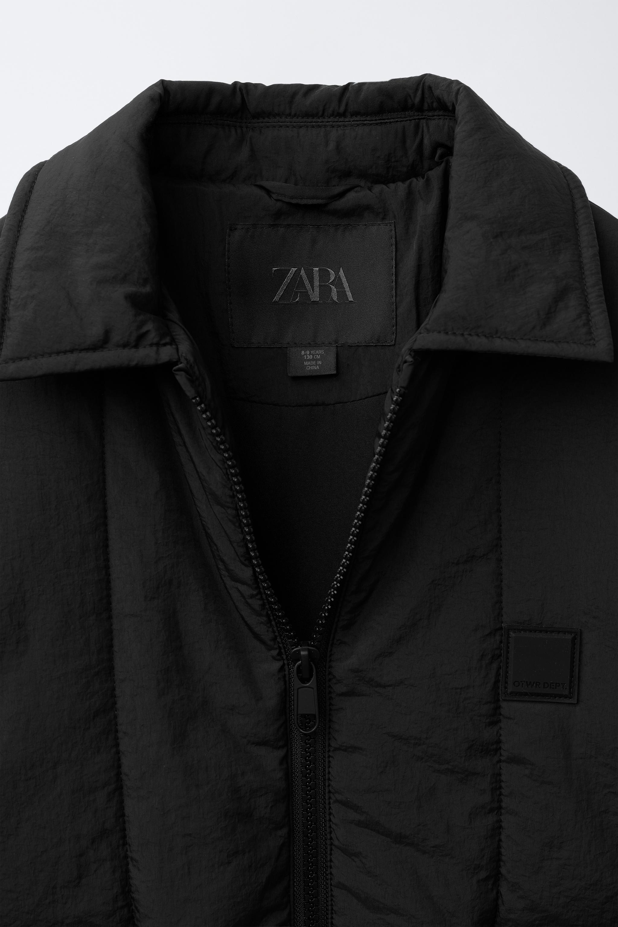 軽量キルティングジャケット - ブラック | ZARA Japan / 日本