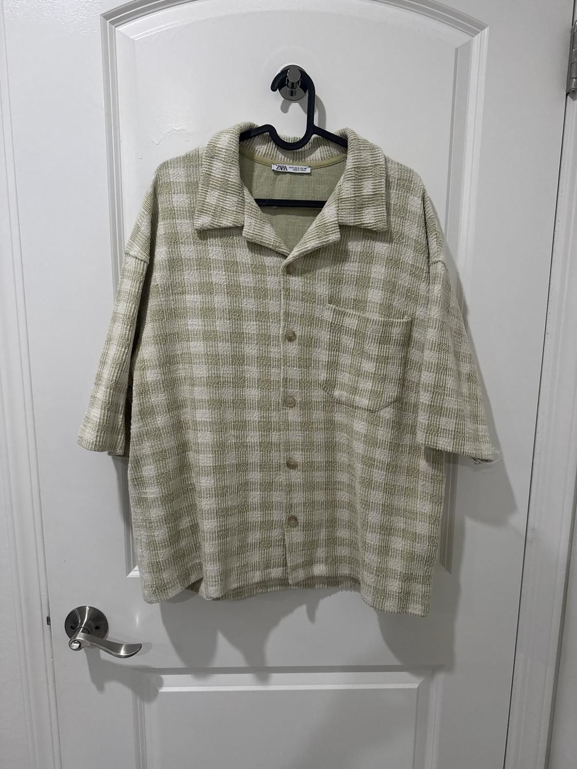 TEXTURED CHECKERED SHIRT - Image 3