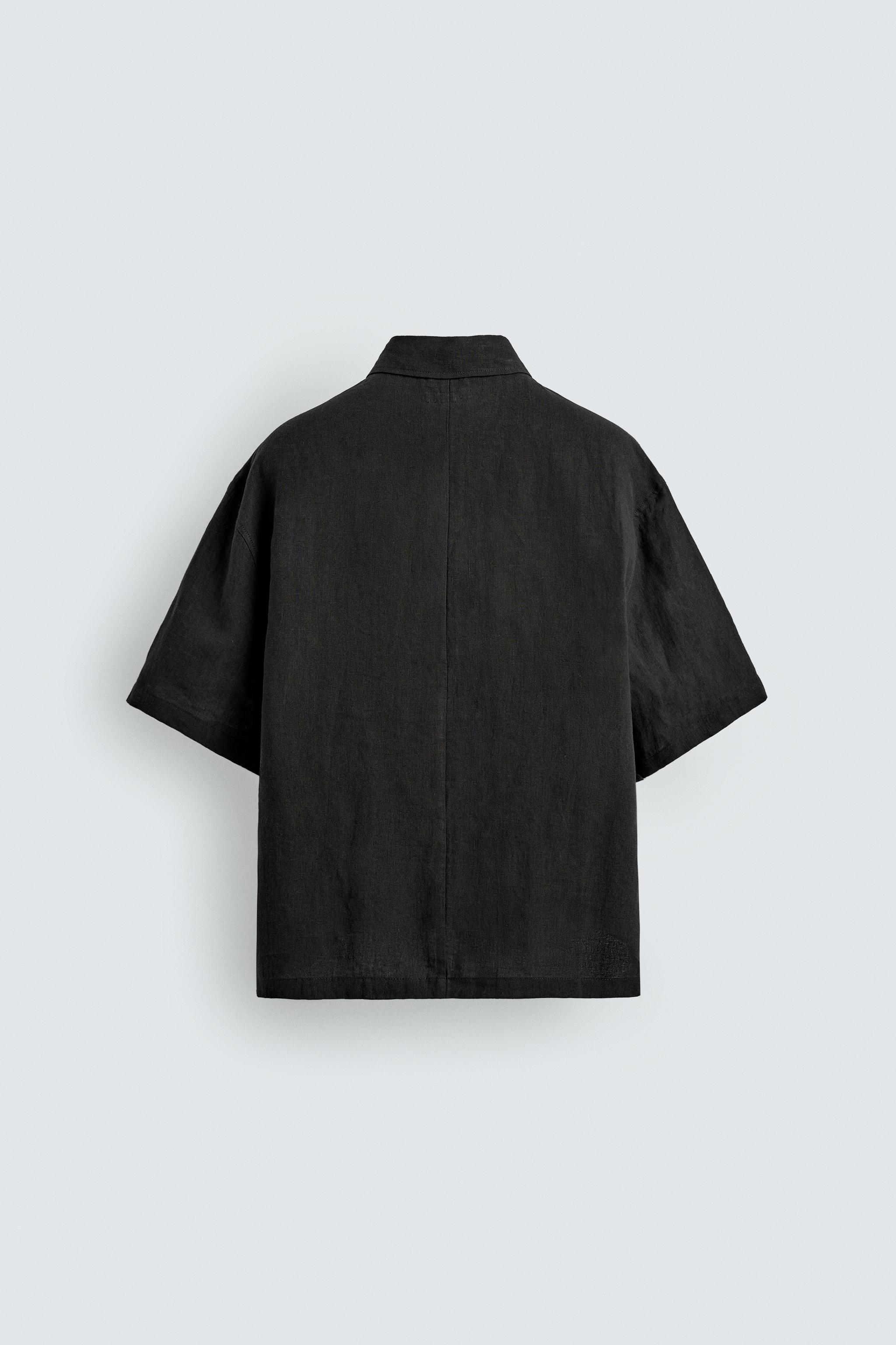 100% LINEN POLO SHIRT
