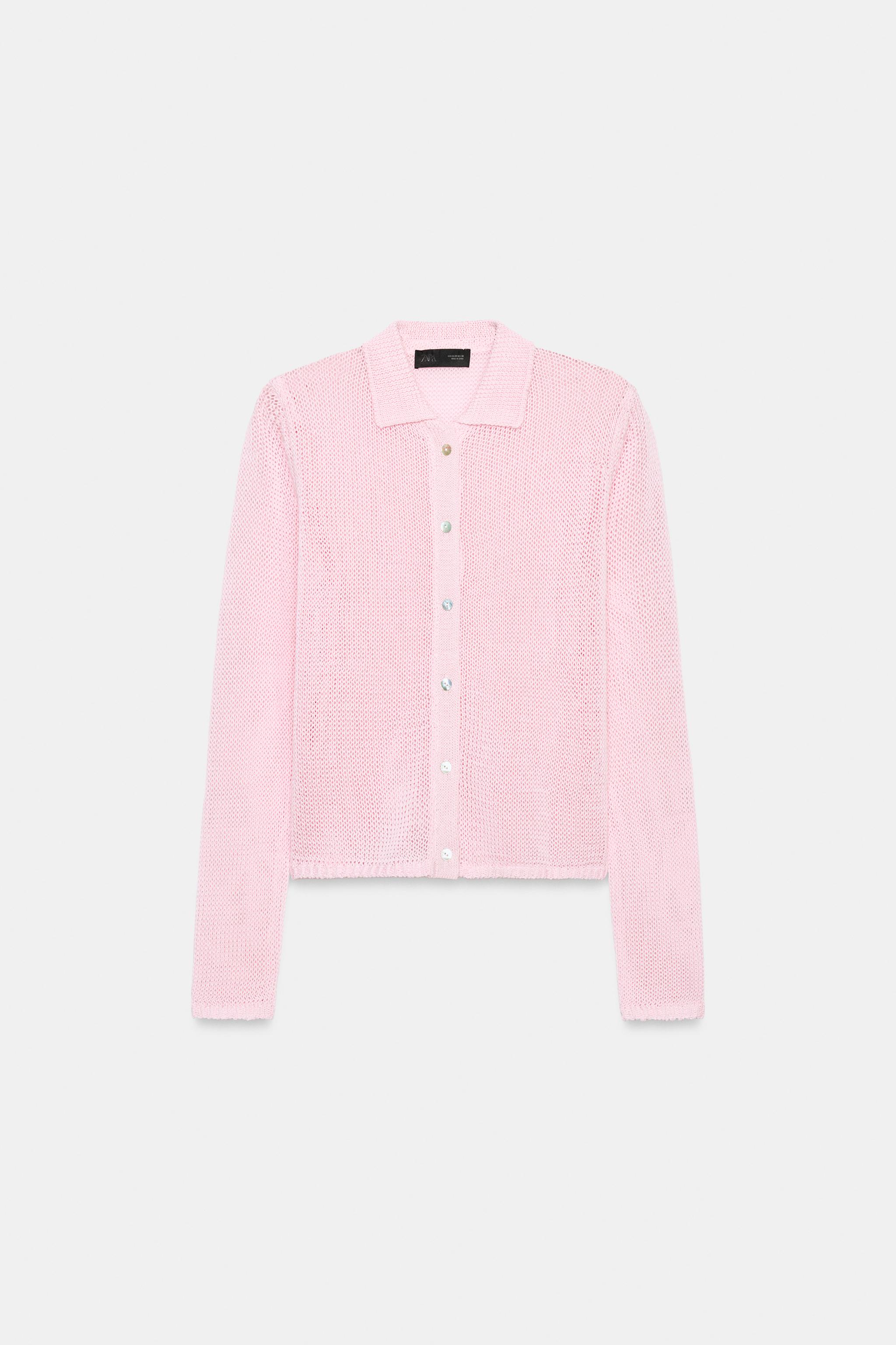 GILET EN MAILLE COL POLO