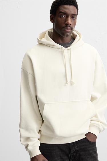 HEAVYWEIGHT HOODIE - Oyster-white by Zara - Image 4