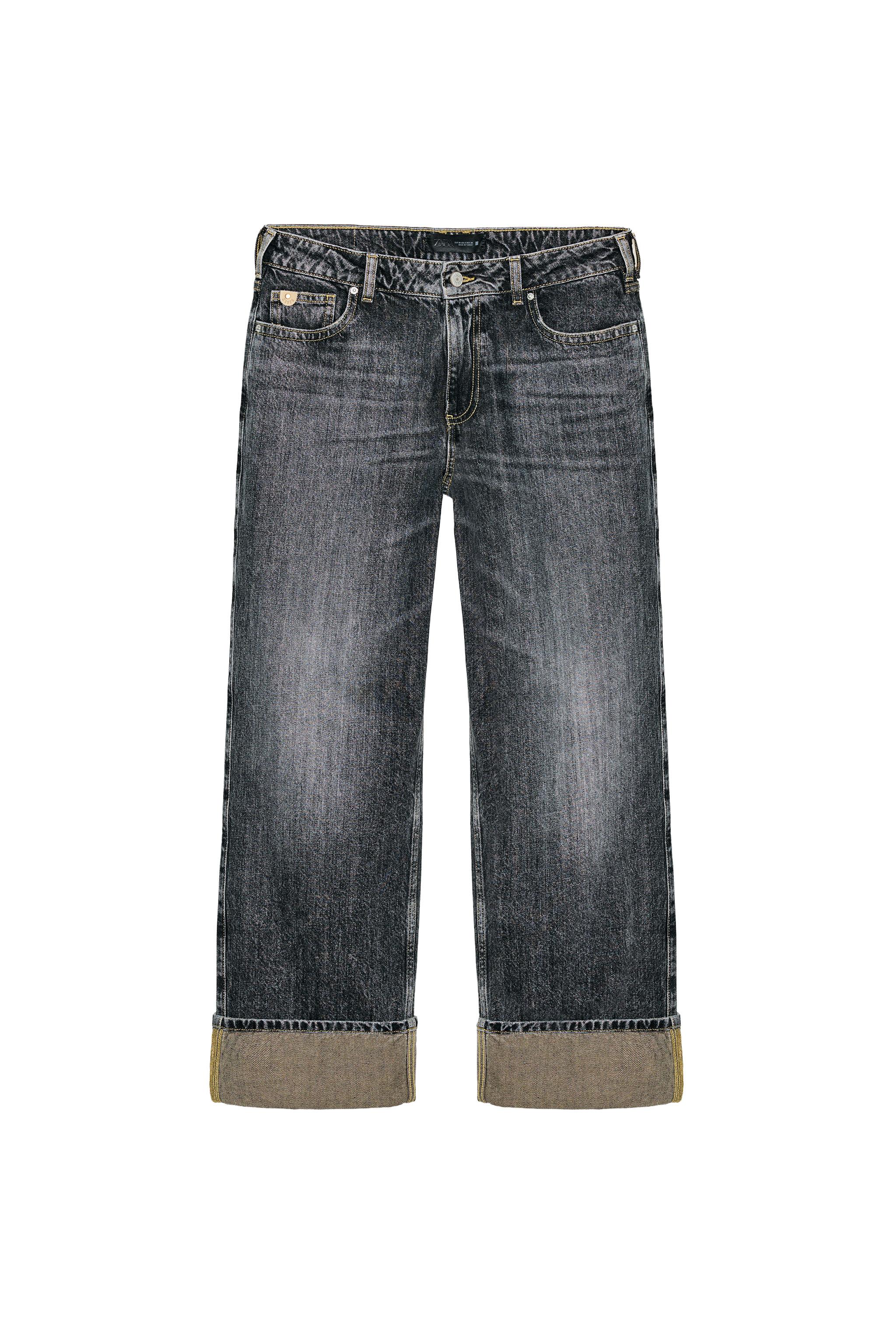 Z1975 MID-RISE CUFFED STRAIGHT JEANS