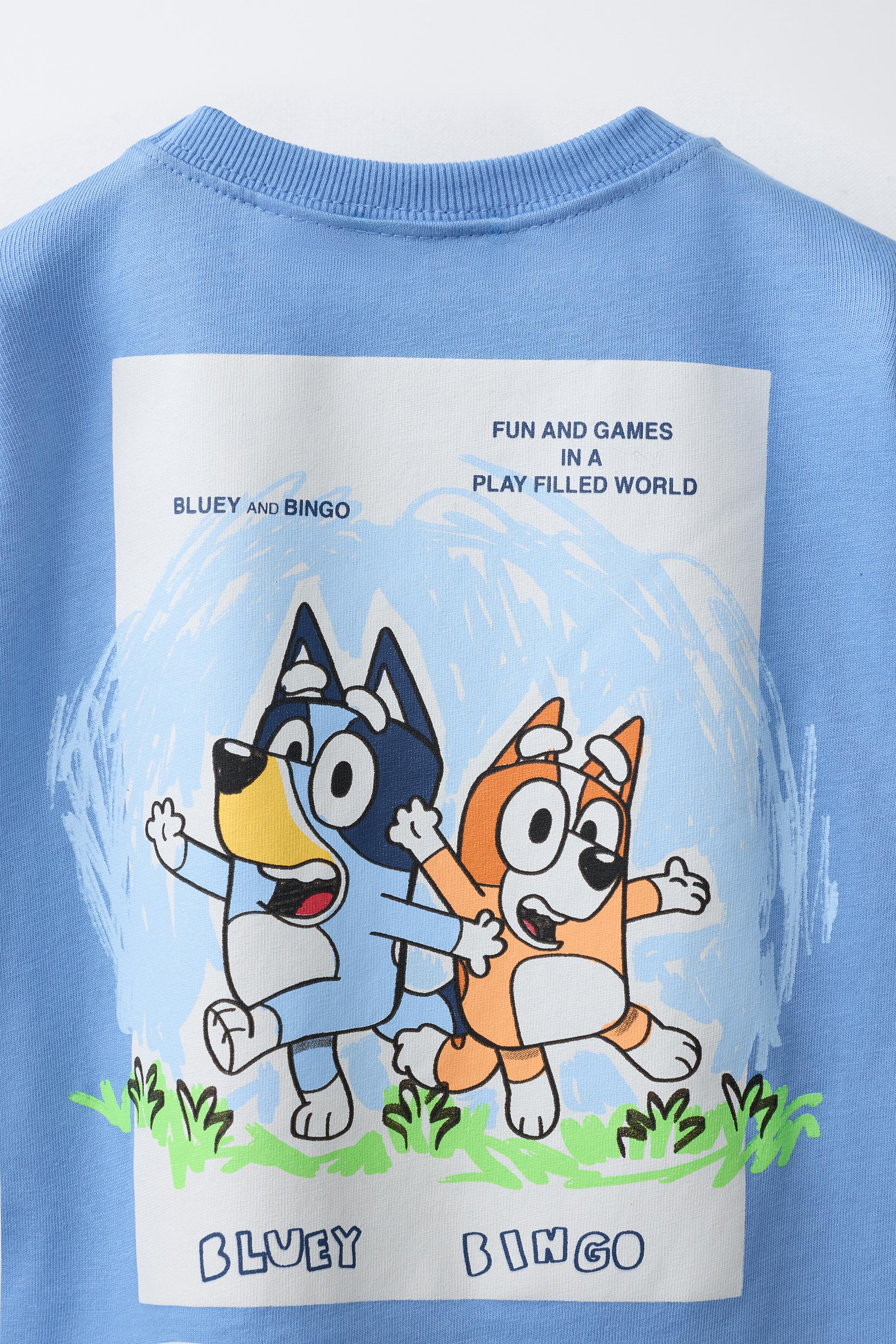 Детские футболки Zara BLUEY © LUDO STUDIO T-SHIRT — фото 4