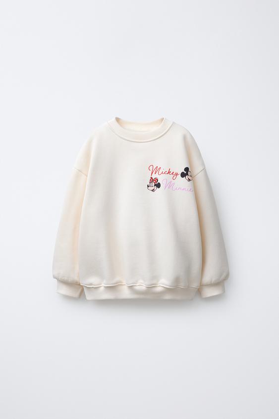MINNIE MOUSE AND FRIENDS © DISNEY EMBROIDERED SWEATSHIRT - White by Zara - Image 0