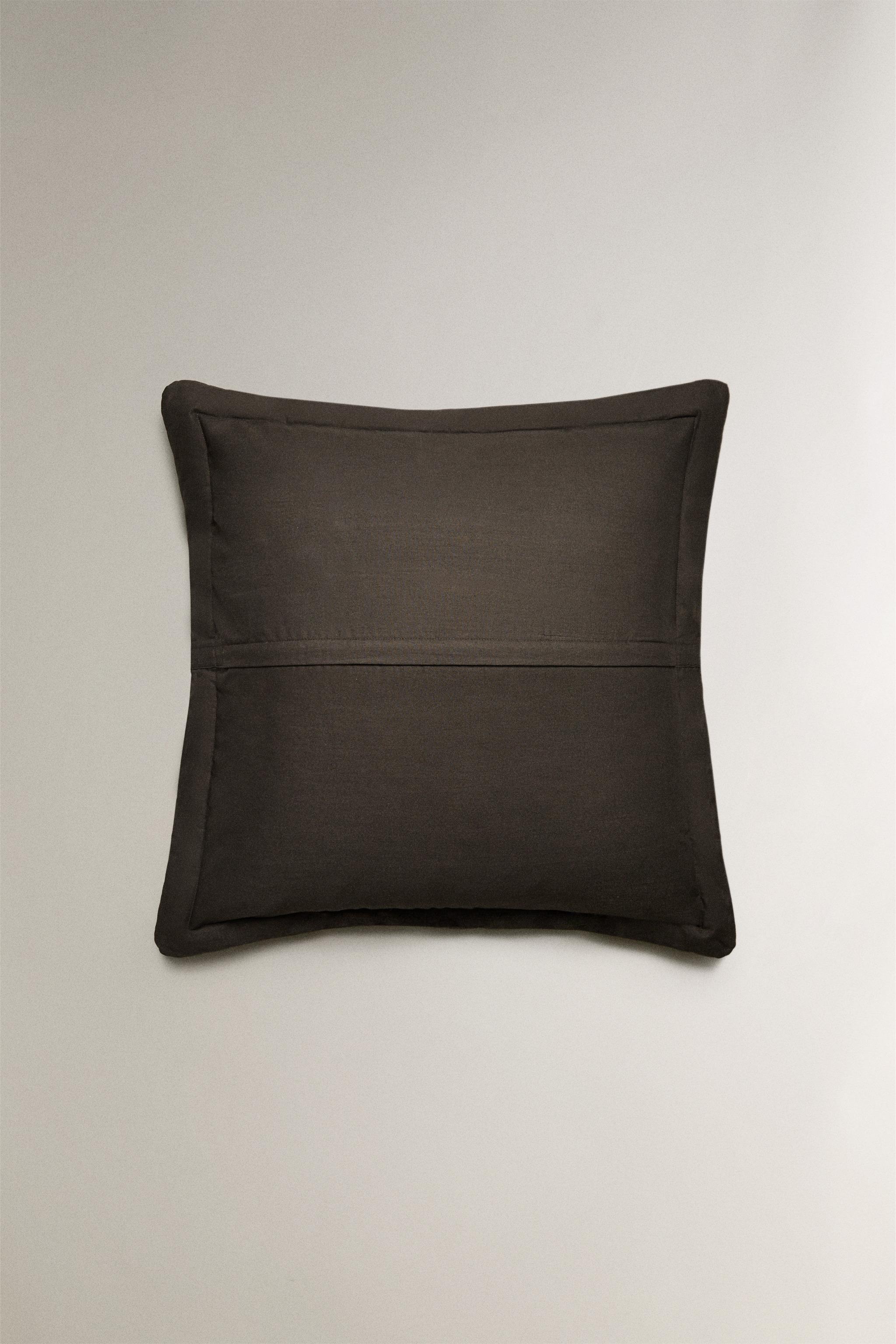 COTTON CASHMERE CUSHION COVER