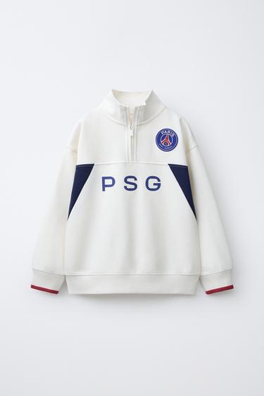 PSG ® LOGO SWEATSHIRT - Ecru by Zara