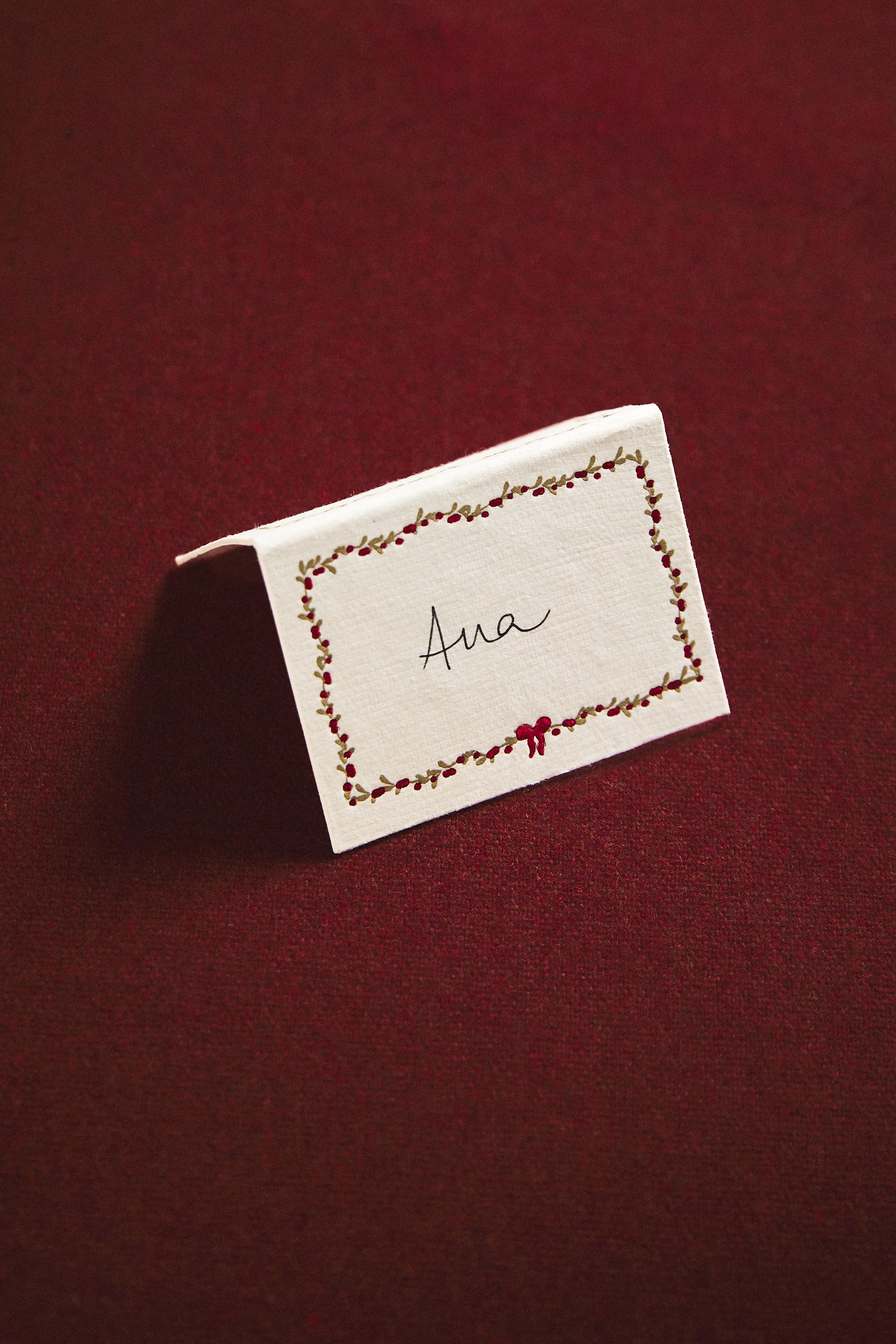 SET OF CHRISTMAS CARD PLACEHOLDERS (SET OF 10)