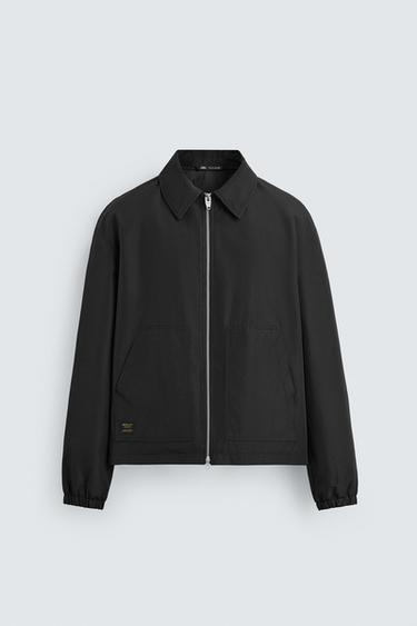 CAZADORA TÉCNICA - Negro de Zara