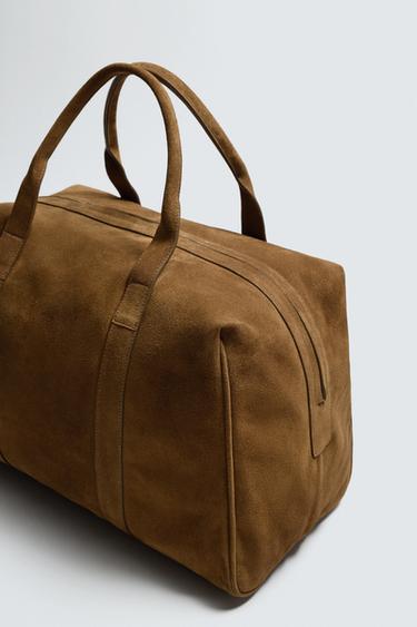 LIMITED EDITION LEATHER TRAVEL BAG - Brown by Zara - Image 5