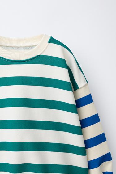 SWEAT À RAYURES - Multicolore de Zara - Image 2