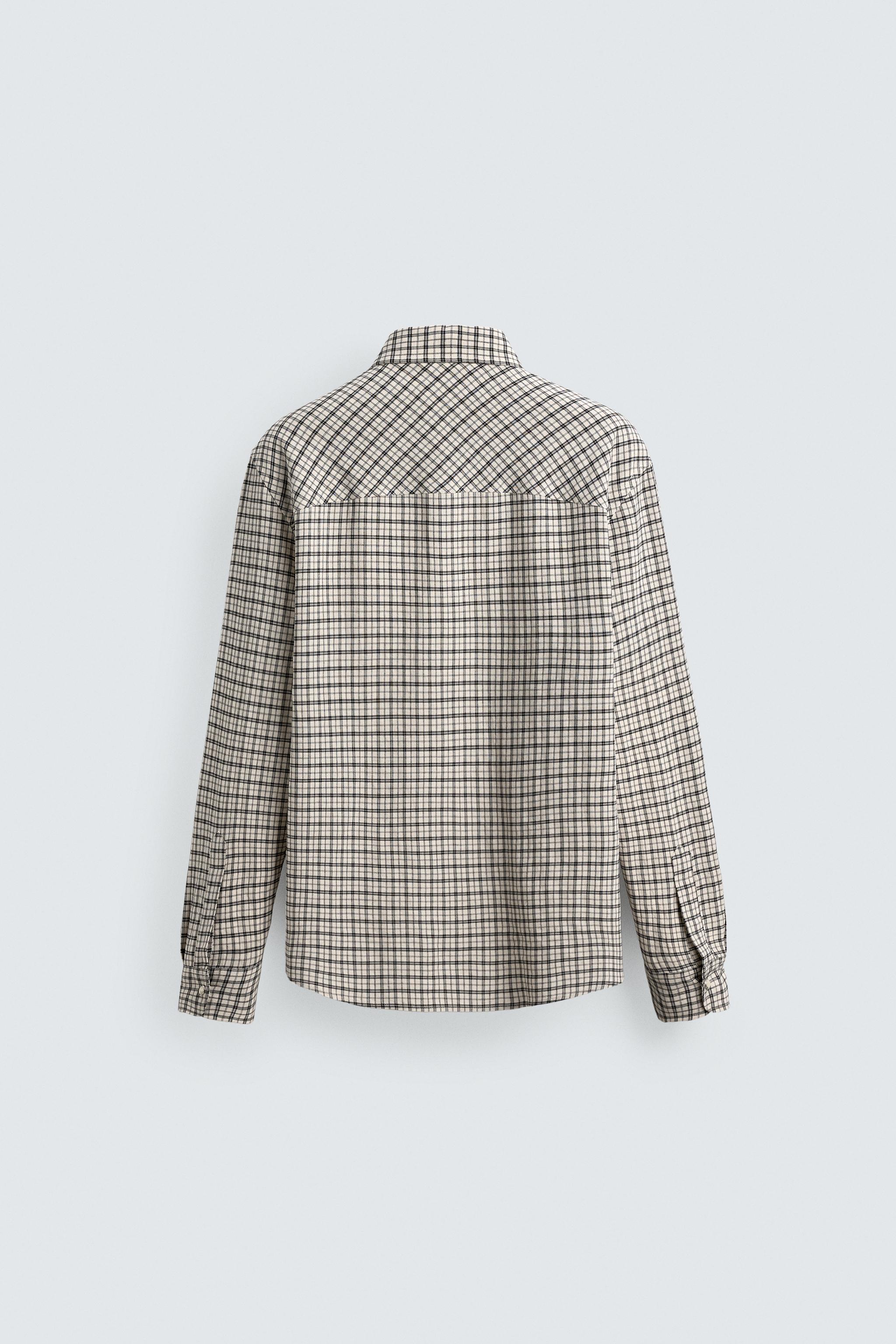 CHEMISE RELAXED FIT À CARREAUX