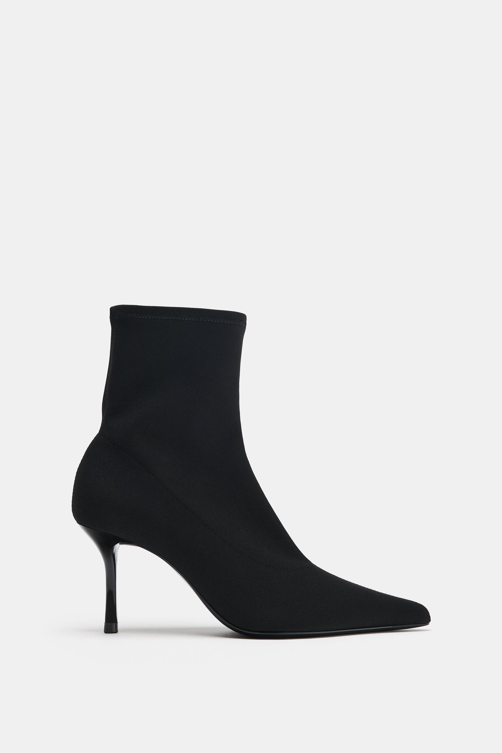 Женские ботинки Zara HEELED BOOTIE BOOTIES — фото 4