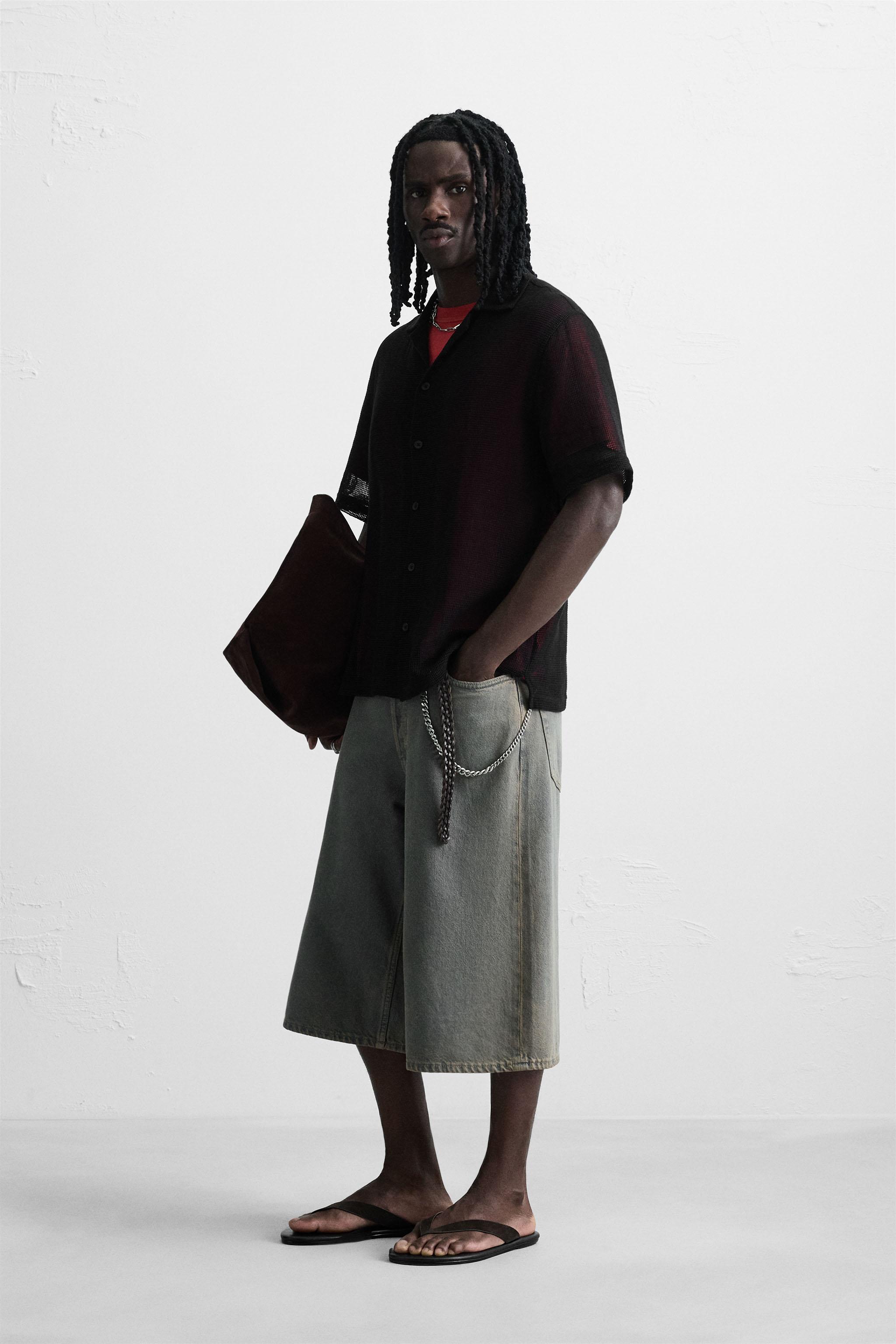 OPEN WEAVE SHIRT
