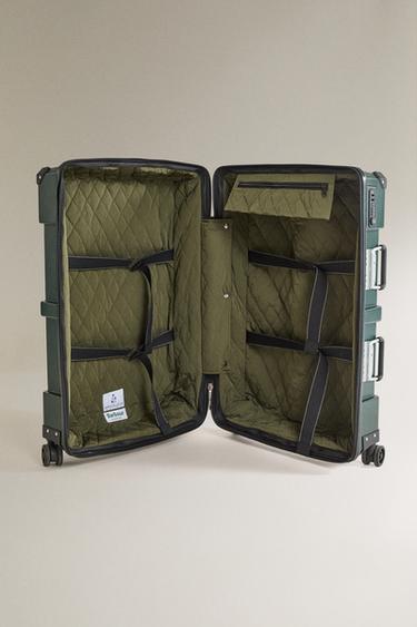 GRANDE VALISE HARPER COLLECTIVE - Vert de Zara - Image 3