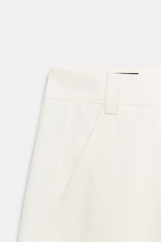 BARREL TROUSERS - Ecru by Zara - Image 9