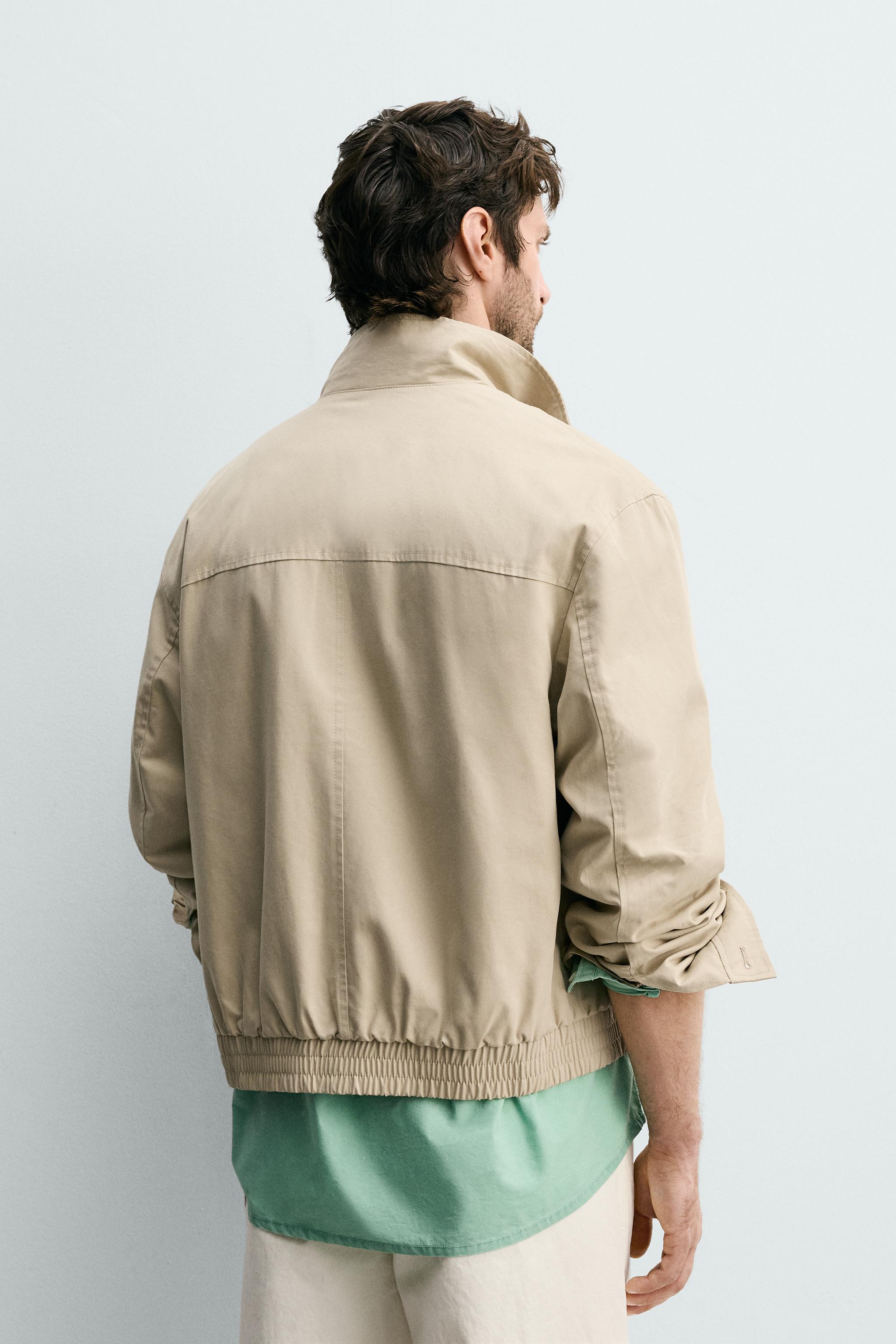 COTTON-LYOCELL REGULAR FIT JACKET