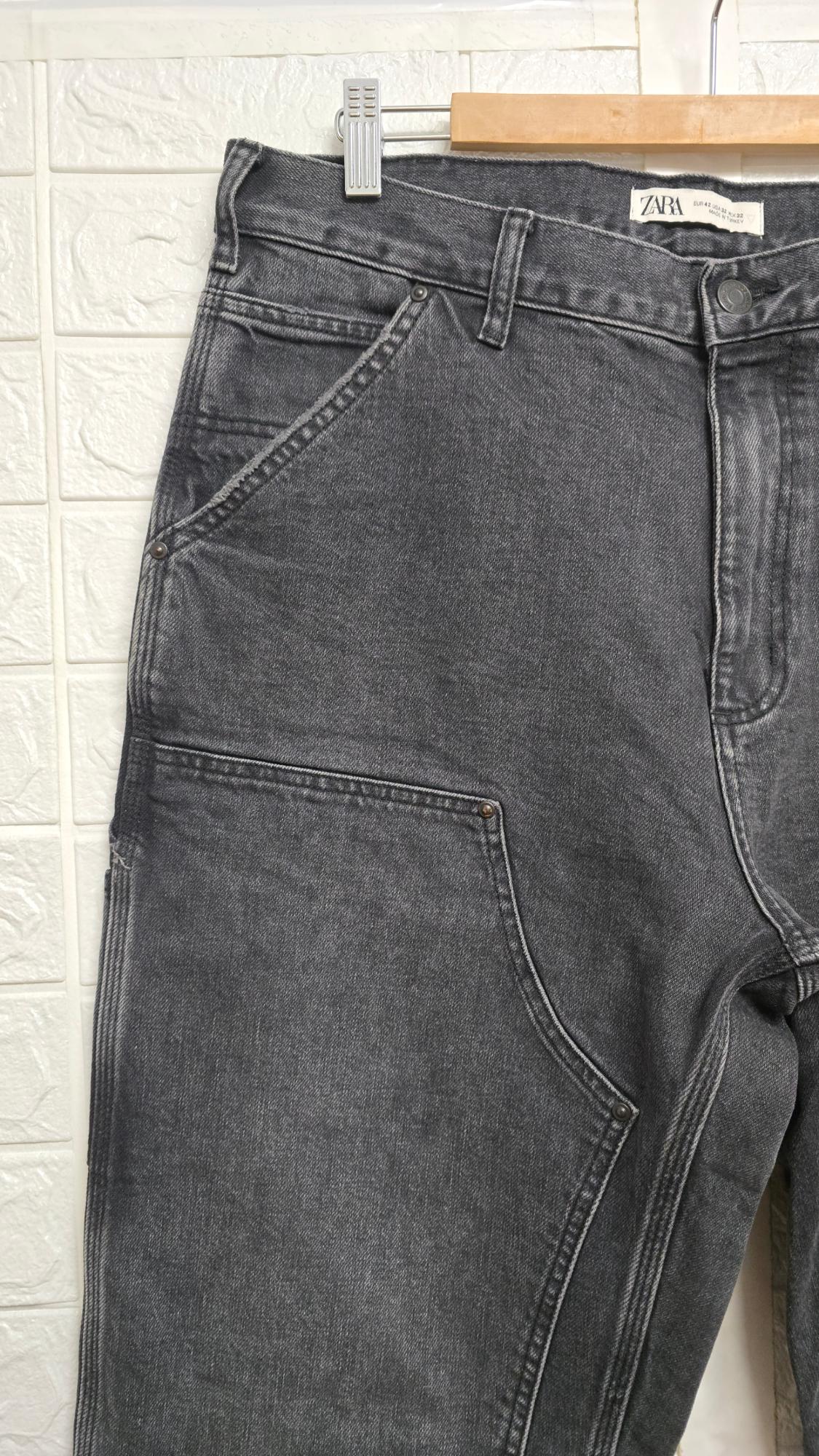 JEANS WITH CARPENTER POCKET - Image 2