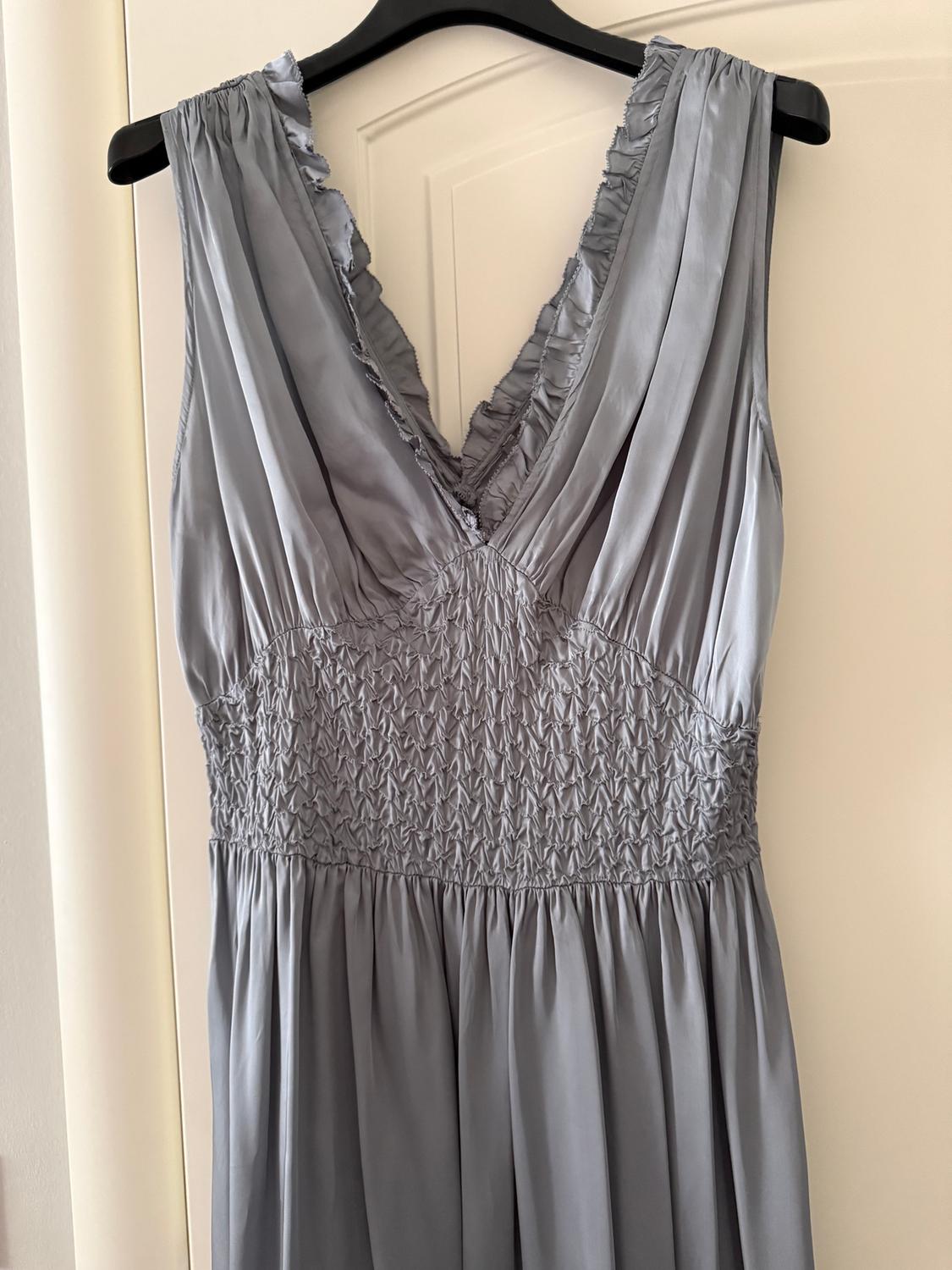 ZW COLLECTION SATIN MIDI DRESS - Image 4