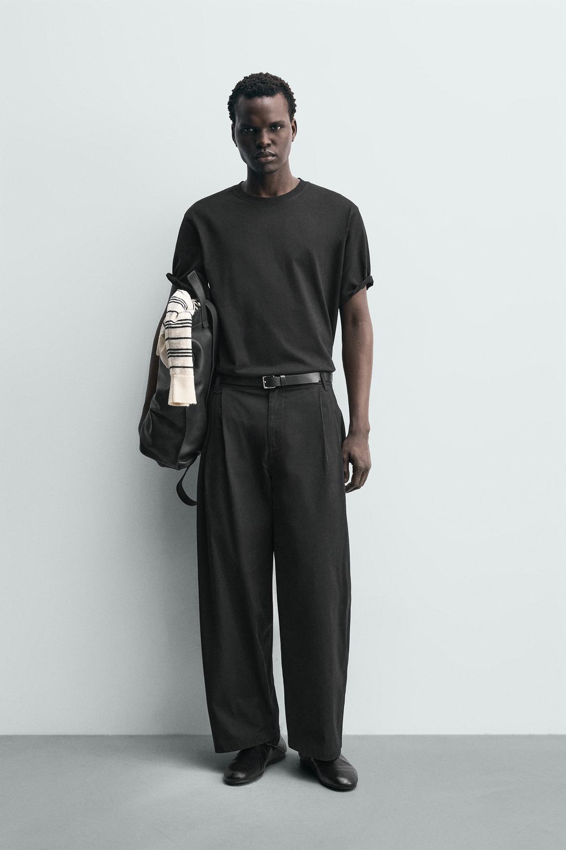 БРЮКИ-ЧИНОСЫ ШИРОКОГО ПОКРОЯ ОТ ZARA