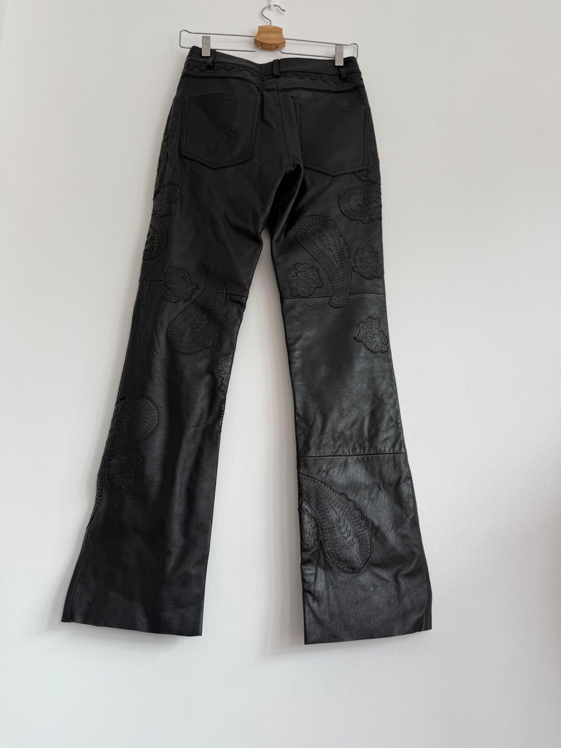 LIMITED EDITION LEATHER TROUSERS - Image 2