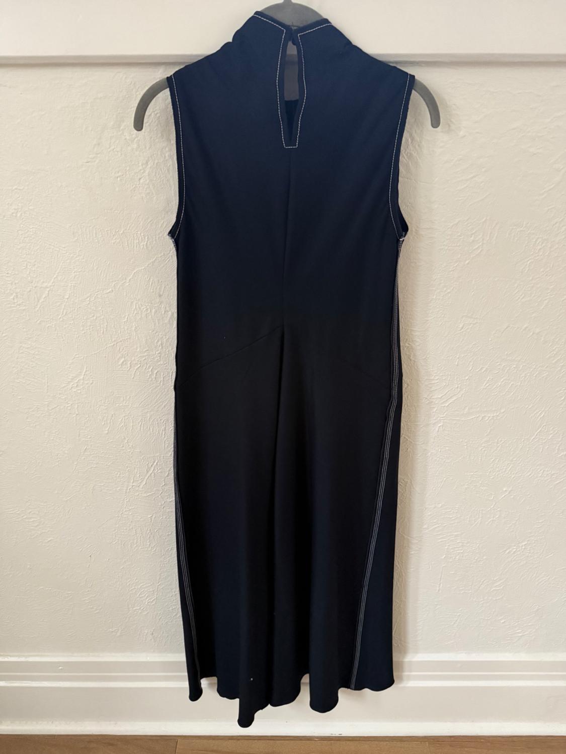 VESTIDO MIDI PESPUNTES ZW COLLECTION - Image 3