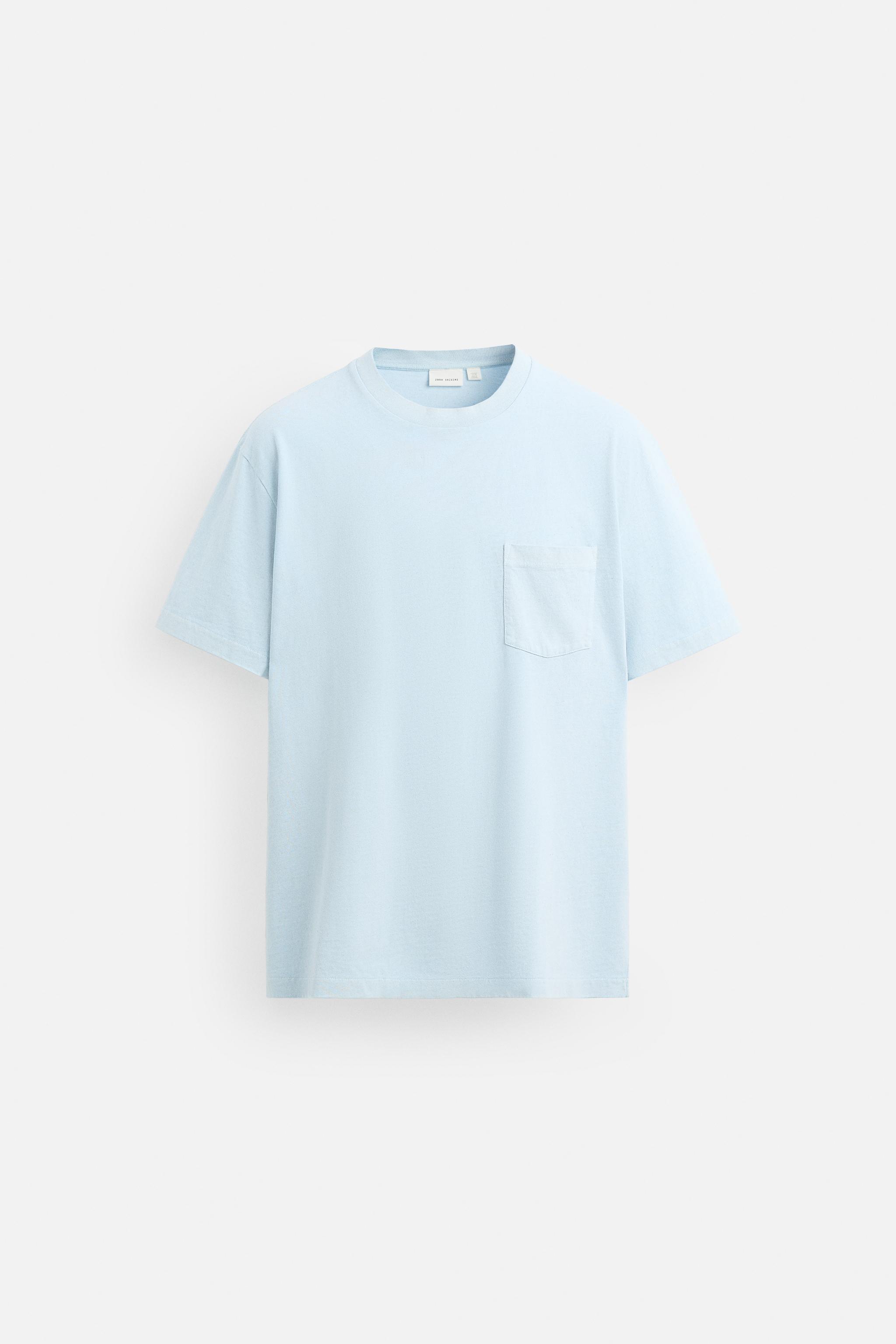 国内発送★ZARA★ウォッシュ加工*リラックスフィットTシャツ ウォッシュ加工リラックスフィットTシャツ - ライム | ZARA