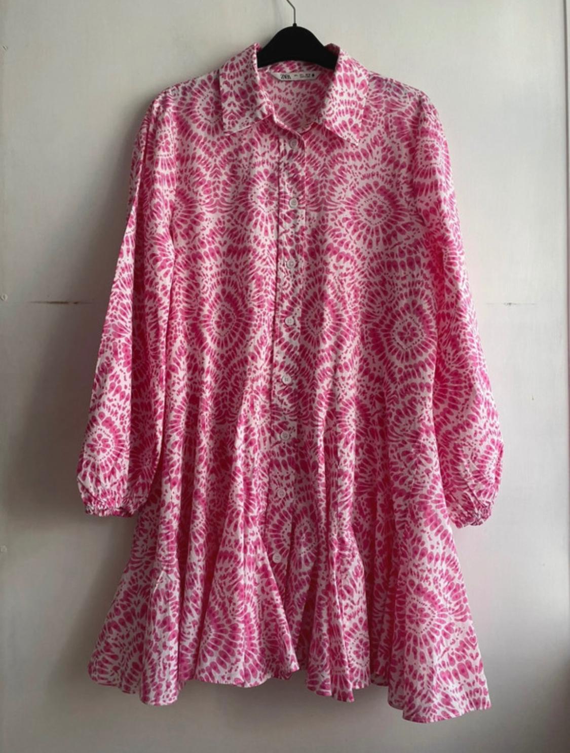 PRINTED MINI DRESS