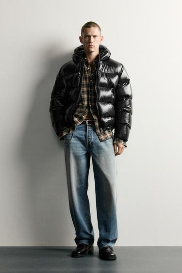 CAZADORA 80% PLUMÓN - 20% PLUMA WATER REPELLENT - Negro de Zara - Imagen 0