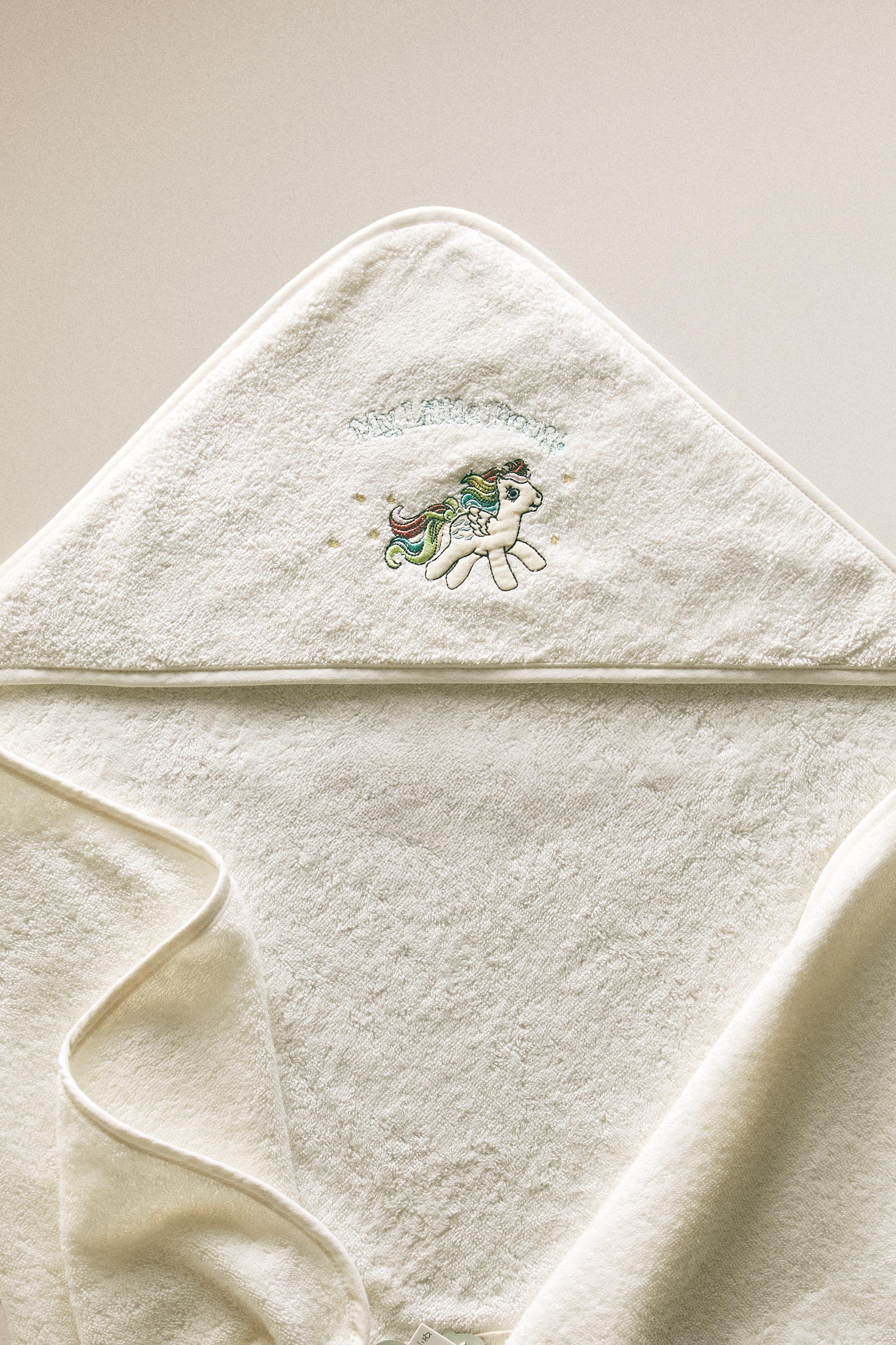 MY LITTLE PONY© TERRY HOODED BATH TOWEL