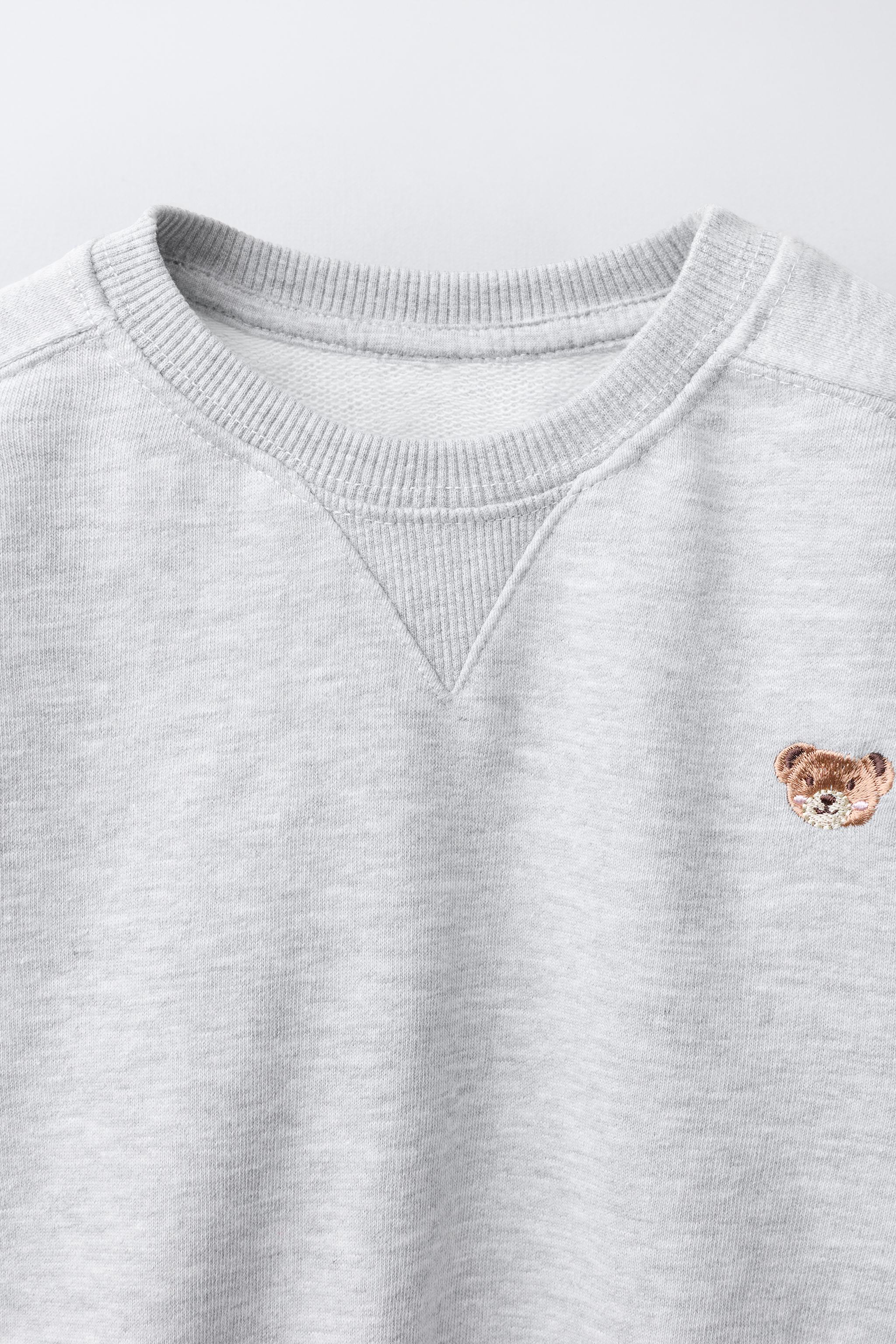 SWEAT OURS BRODÉ