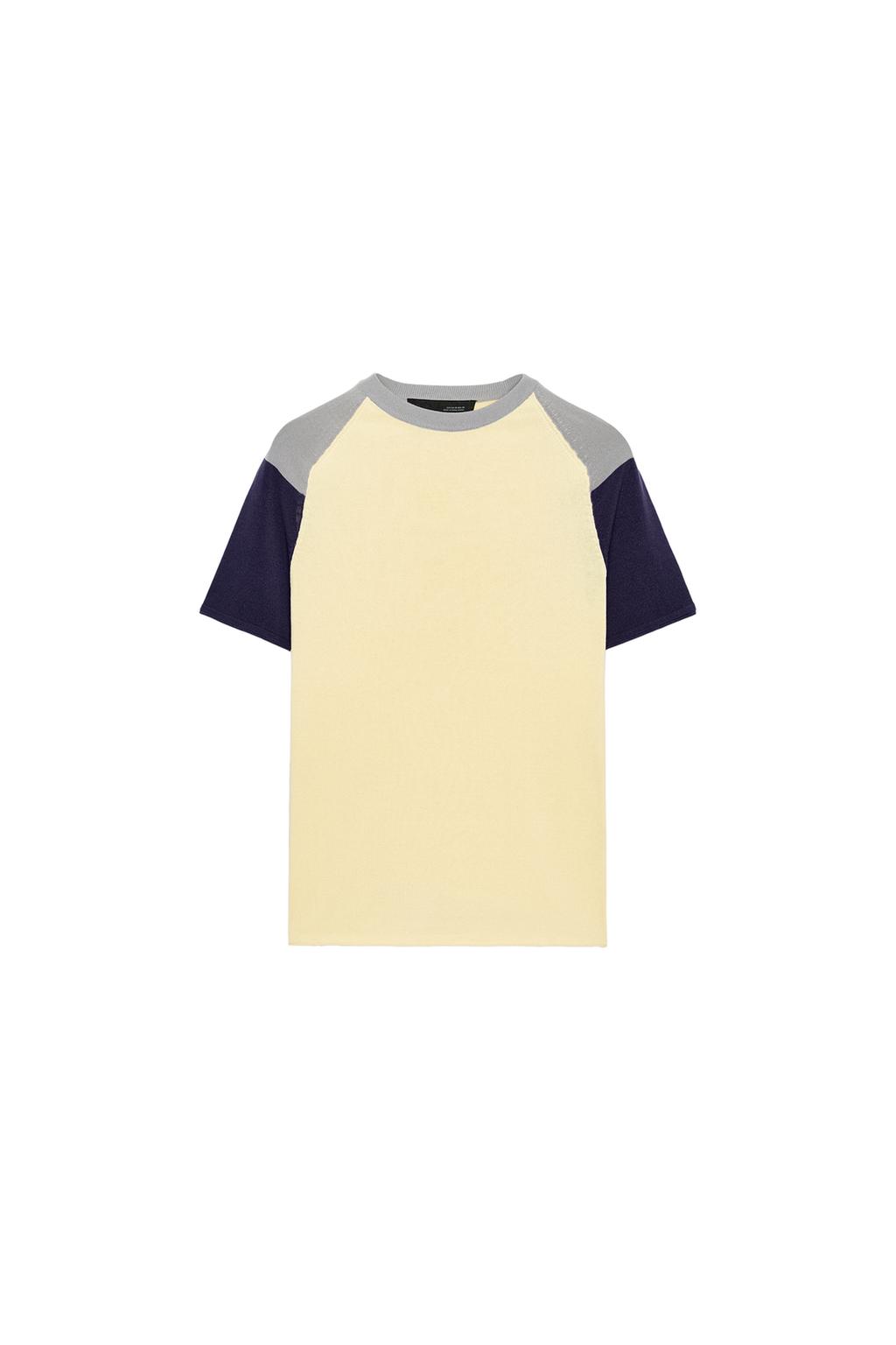 COLOR BLOCK KNIT TOP - image 3