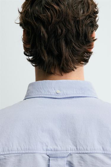 CHEMISE STRUCTURÉE OXFORD - 981 de Zara - Image 6