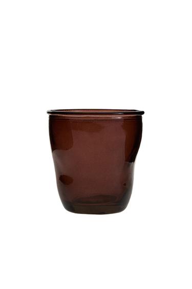 PINK GLASS TOOTHBRUSH HOLDER - Pink by Zara