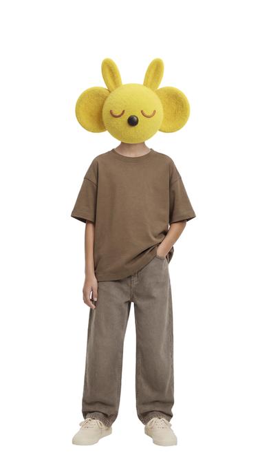 EINFACHES T-SHIRT - Hellbraun von Zara