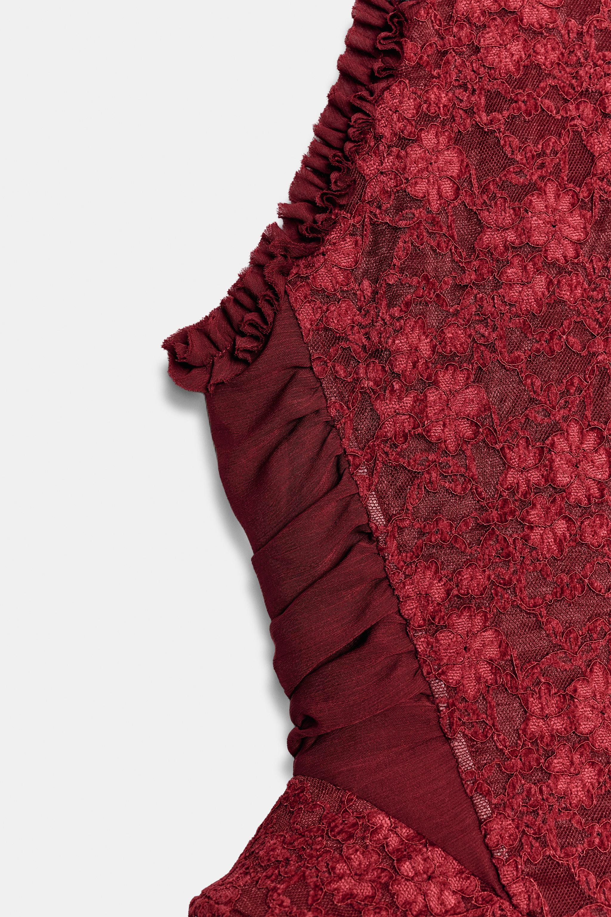 CORSET HALTER JACQUARD