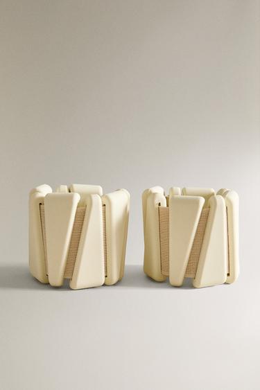 Zara SPORTS WEIGHT ANKLE AND WRIST WEIGHTS PACK (PACK OF 2) - Ecru - Image 0