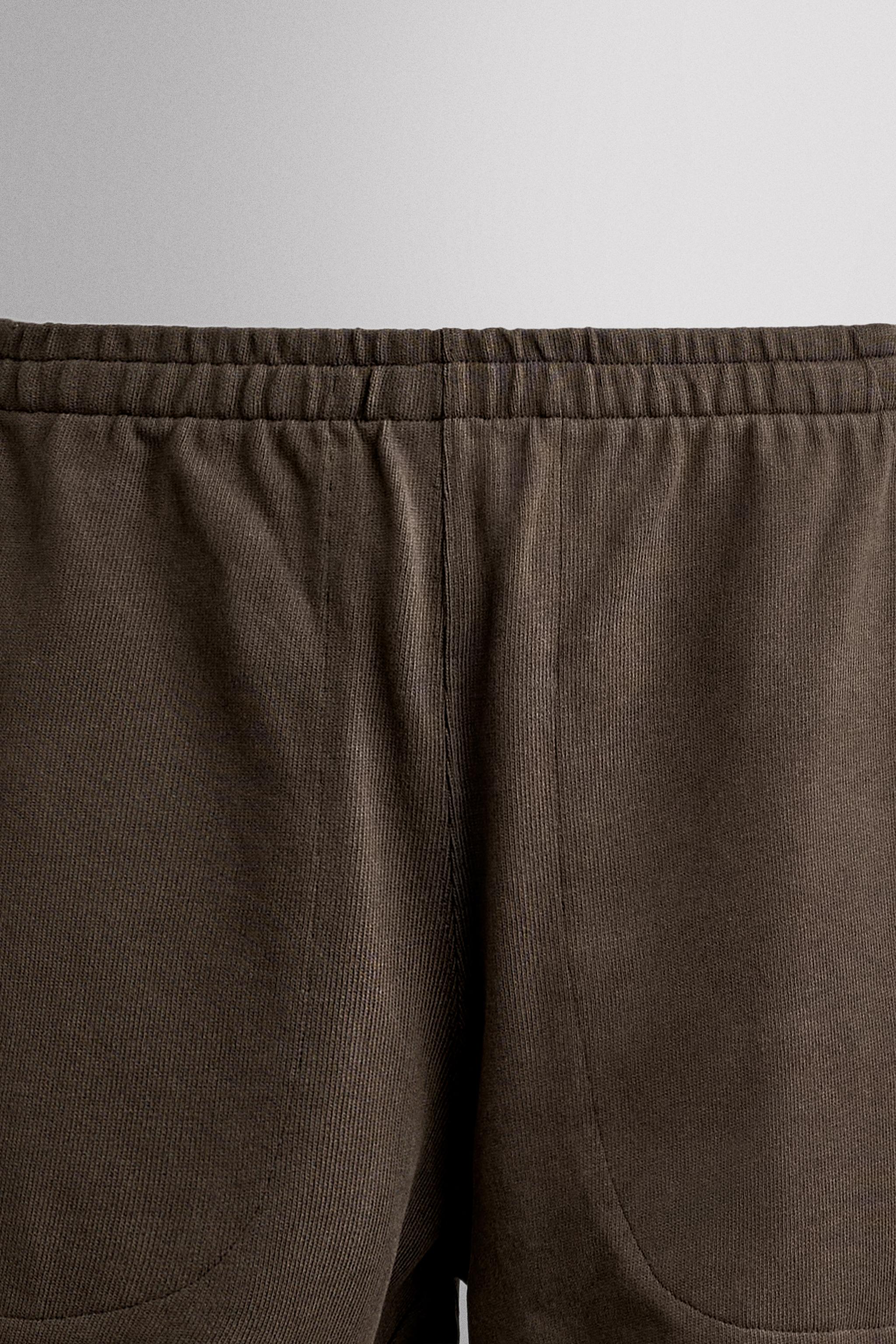 Мужские шорты Zara HEAVYWEIGHT 9" JOGGER SHORTS — фото 8