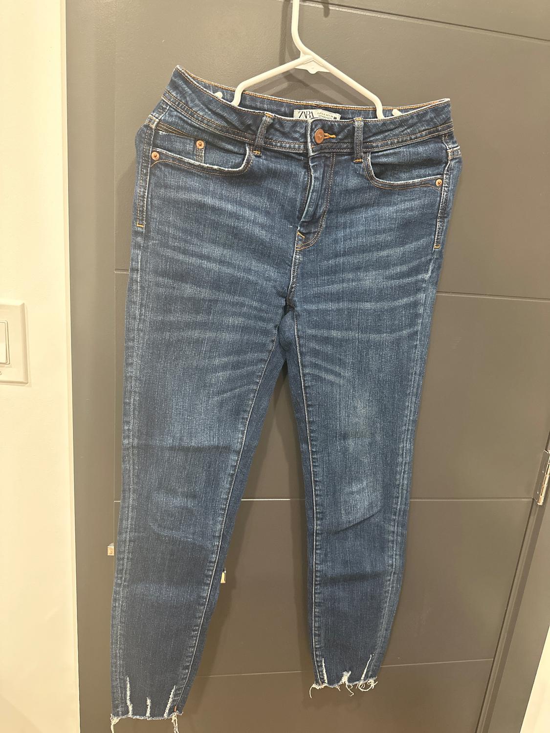 Z1975 MID RISE JEWEL BUTTON JEANS - Image 2