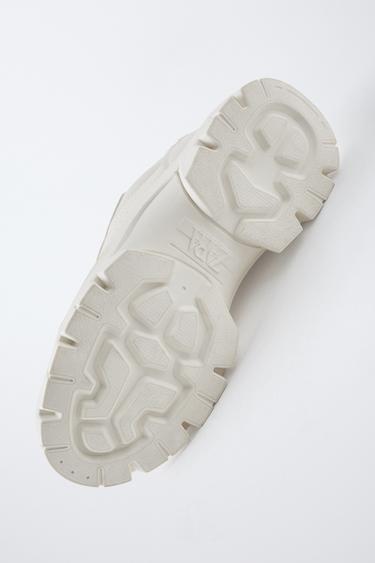 CHUNKY SOLE SNEAKERS - White by Zara - Image 5