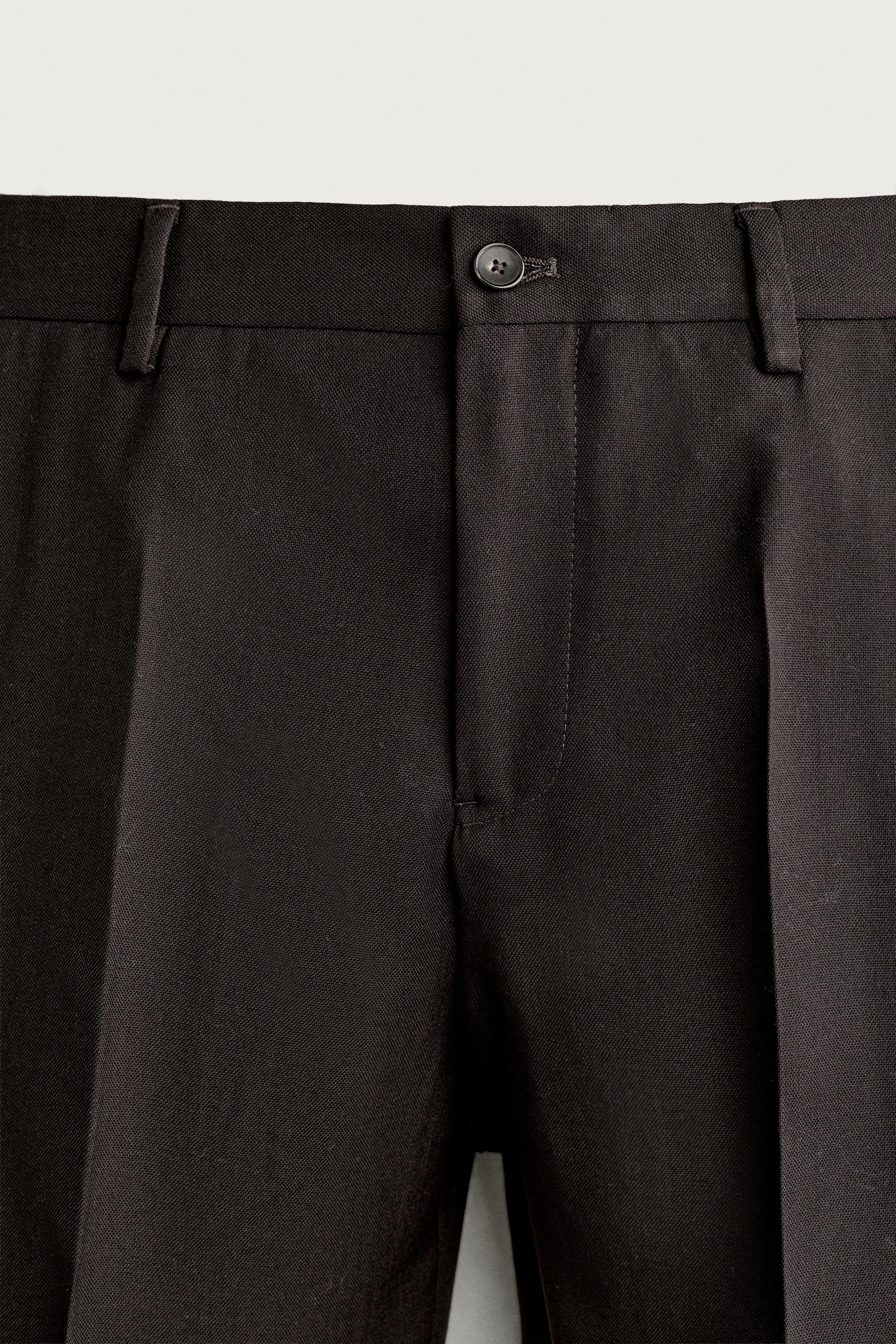 PANTALON DE COSTUME AVEC LAINE