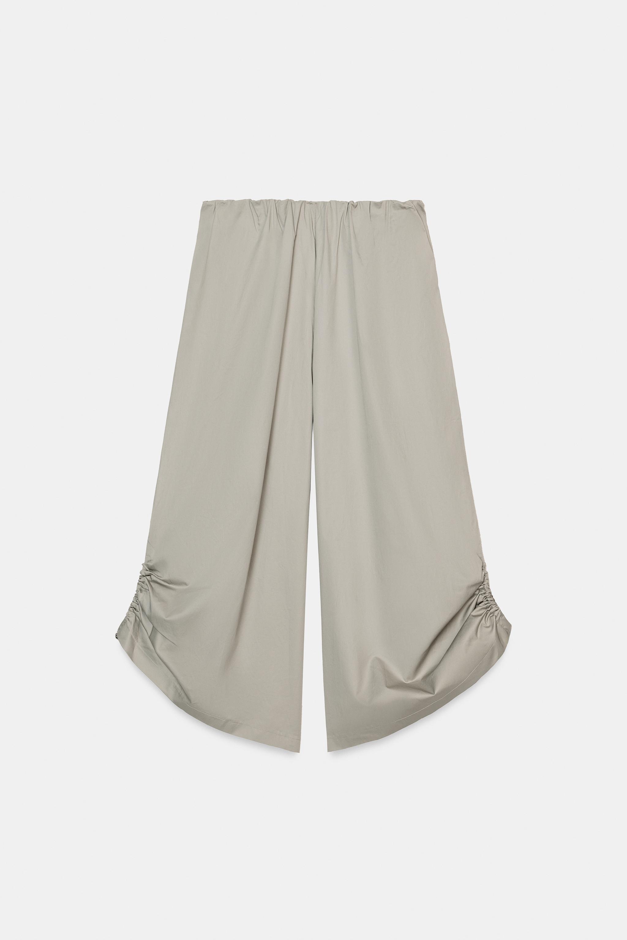 PANTALON JUPE-CULOTTE À BAS AJUSTABLE