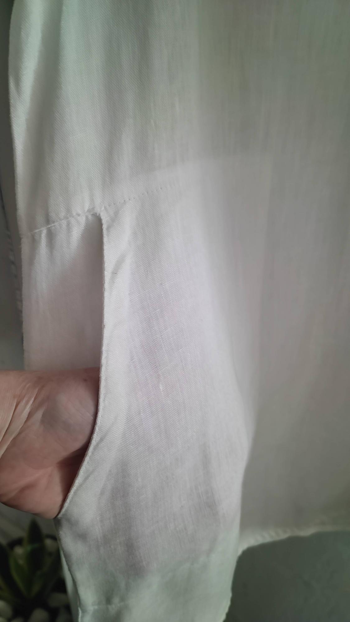BLUSA BLANCA DE LINO - Image 4