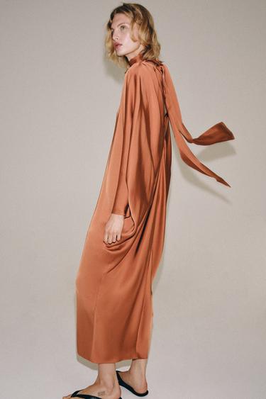 ZW COLLECTION TUNIC DRESS - Russet by Zara