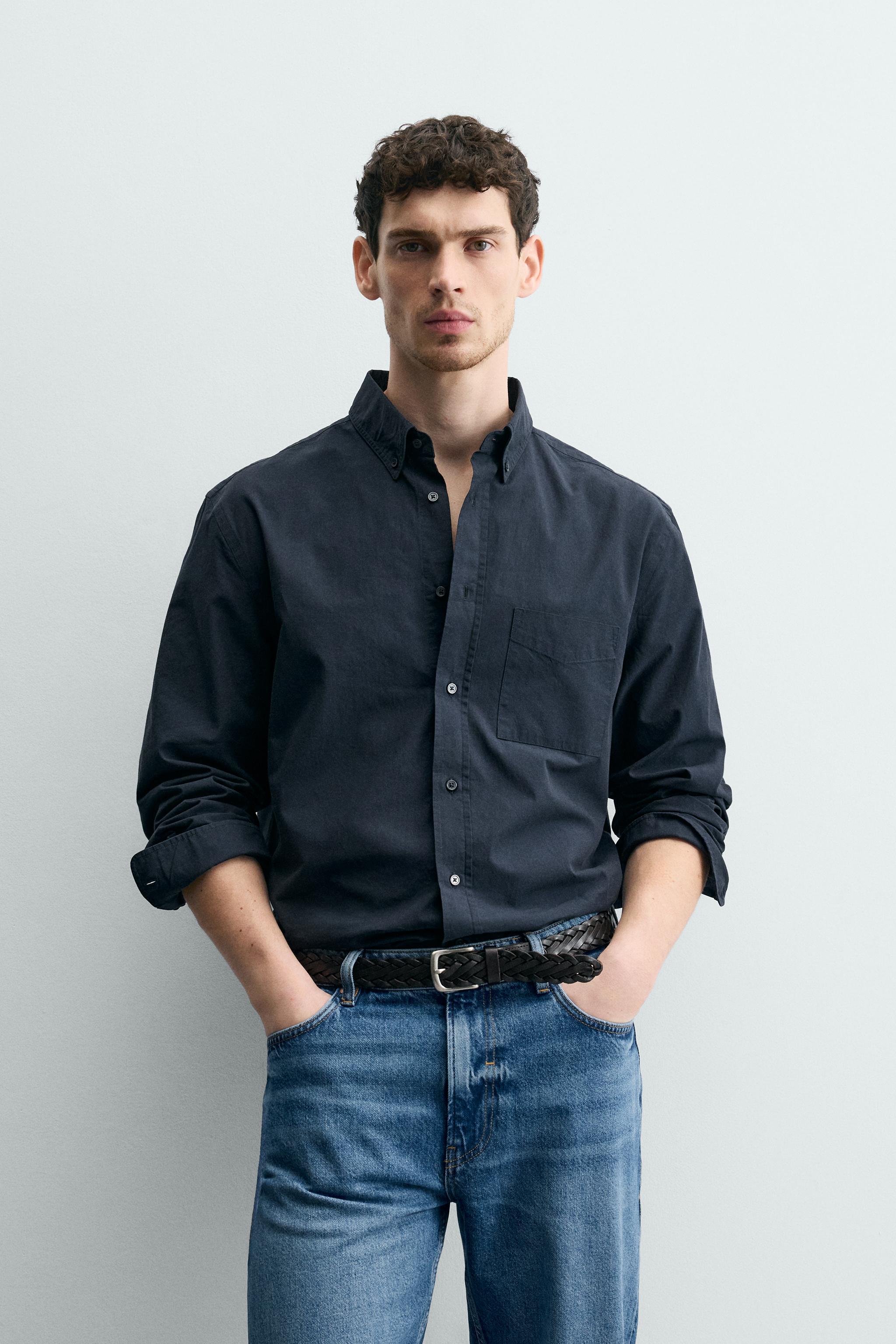 REGULAR FIT COTTON SHIRT