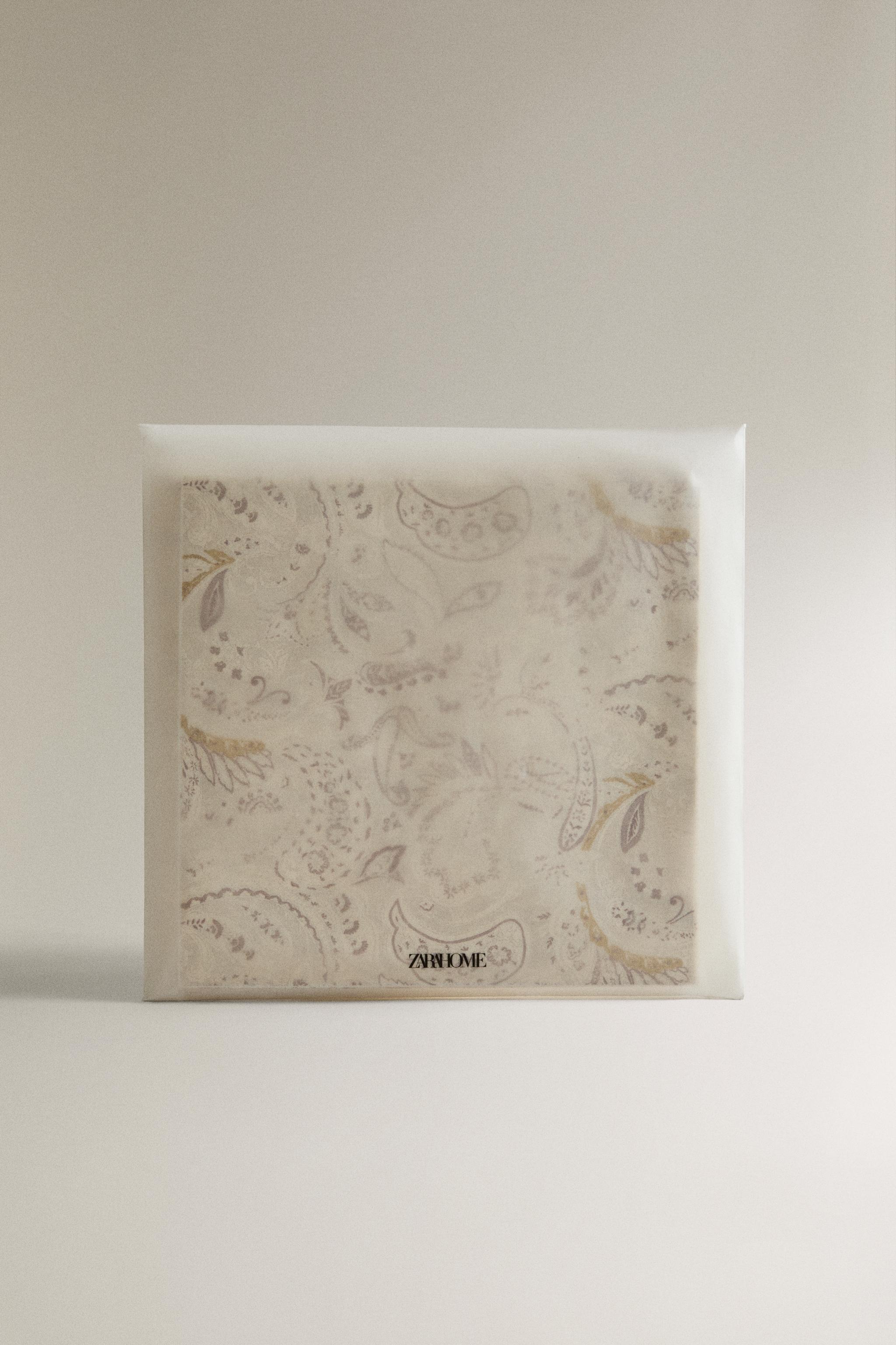 LOT DE SERVIETTES EN PAPIER PAISLEY (LOT DE 20)