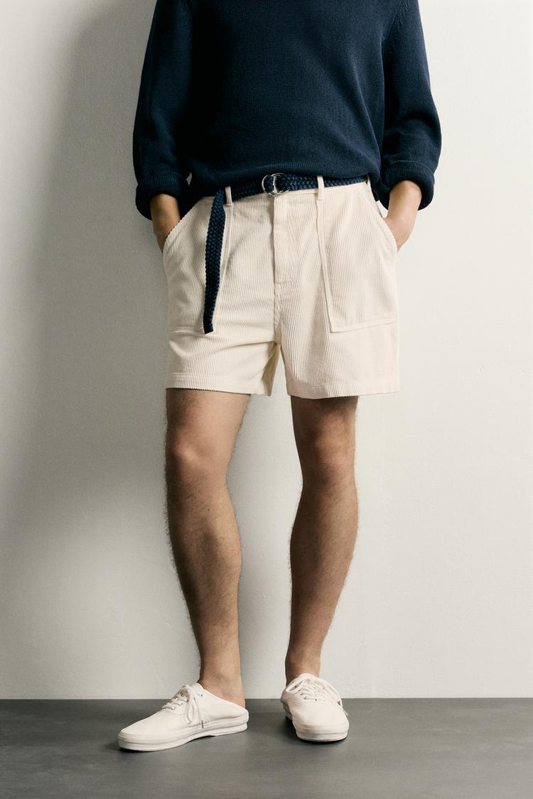 Bermuda regular fit pana