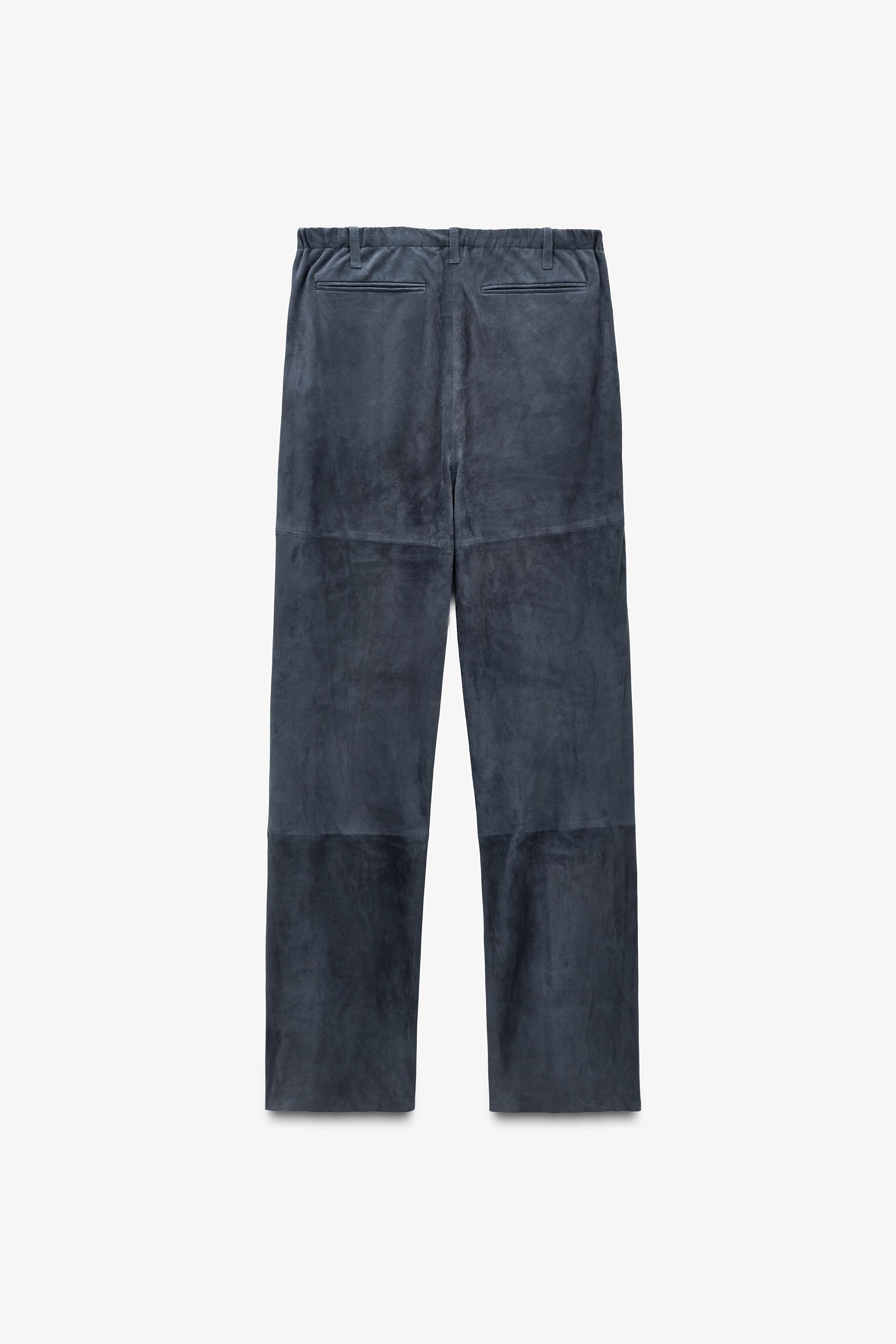 ZARA グレー テーラードクロップド丈ジャケット&ワイドパンツ ZARA グレー テーラードクロップド丈ジャケット&ワイドパンツ