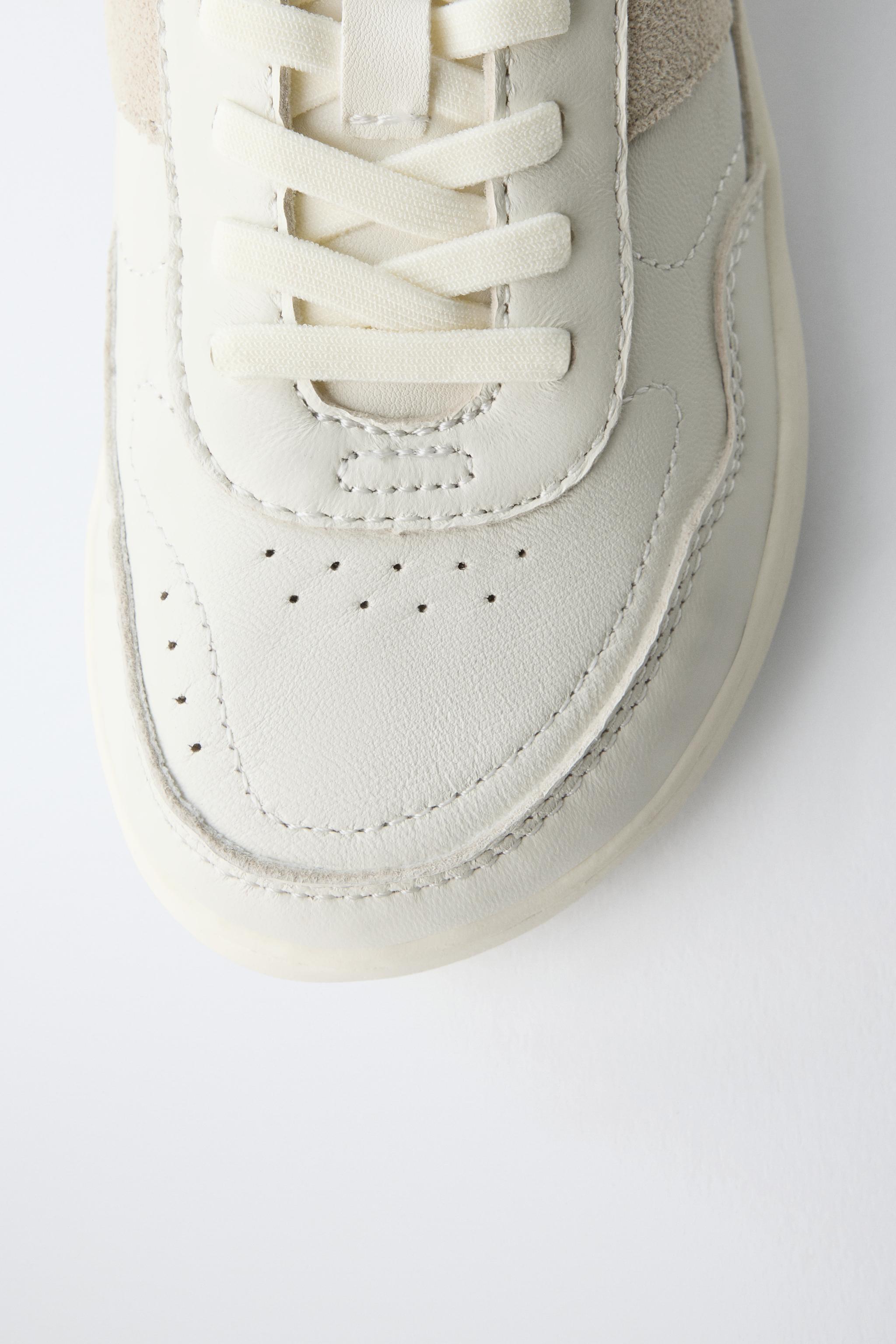 BASKET BAREFOOT EN CUIR